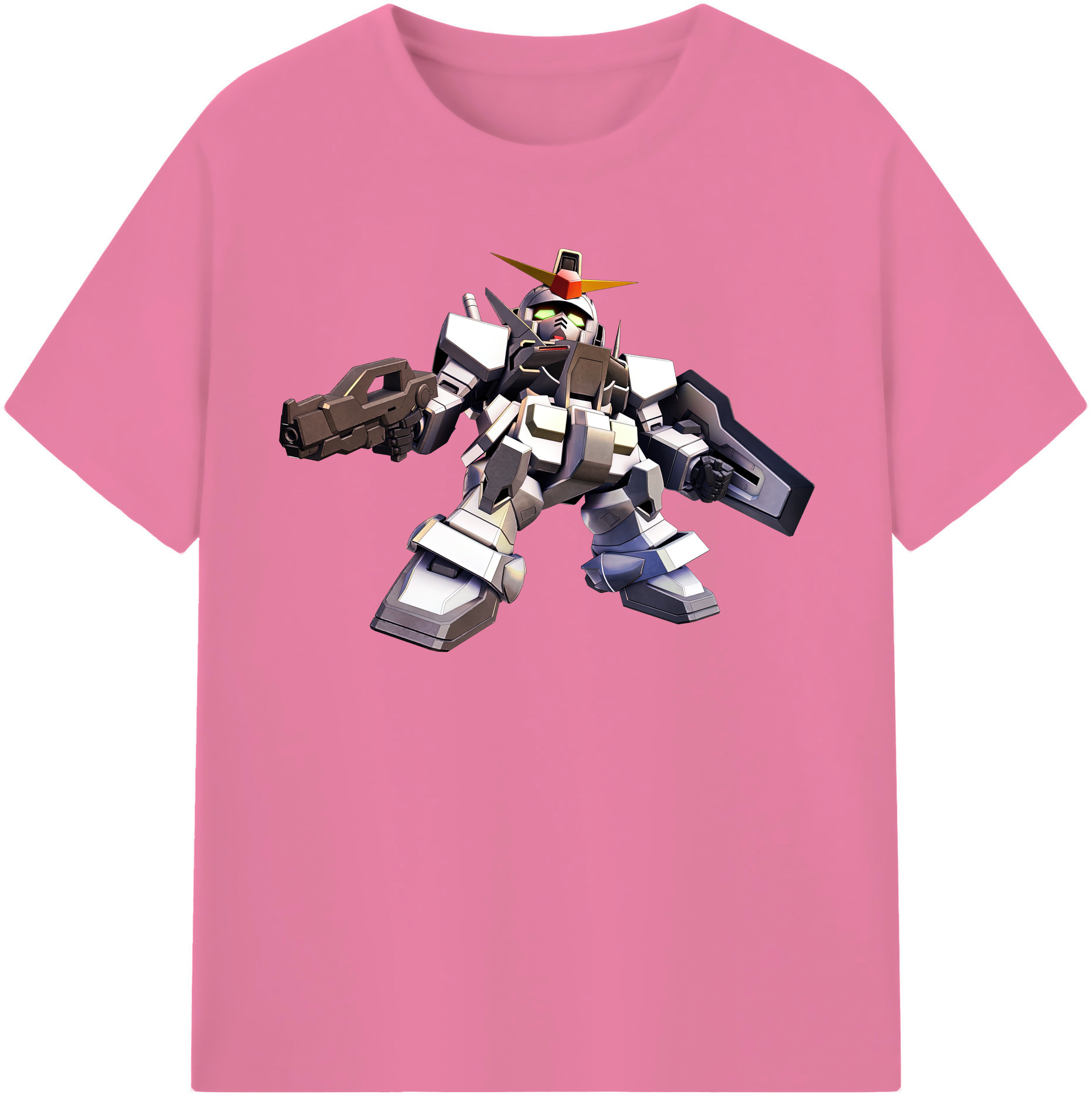 （画像用） 機動戦士ガンダム Mobile Suit Gundam 綿100％半袖Tシャツ（フロントプリント）